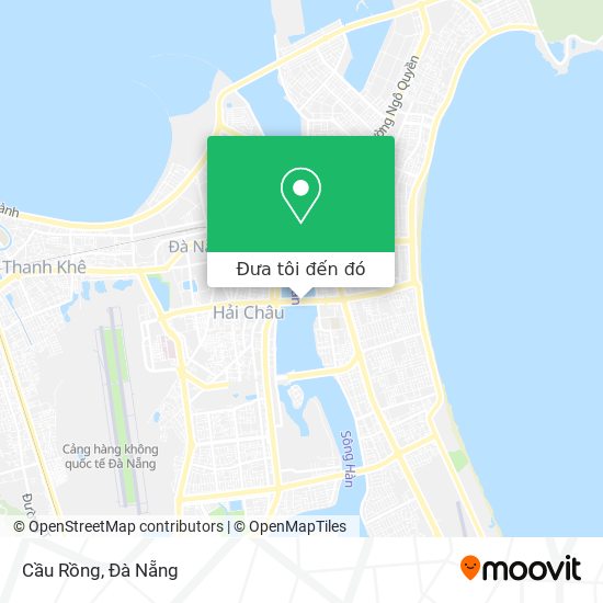 Bản đồ đến Cầu Rồng