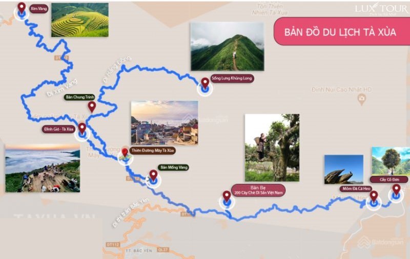 Bản đồ Tà Xùa