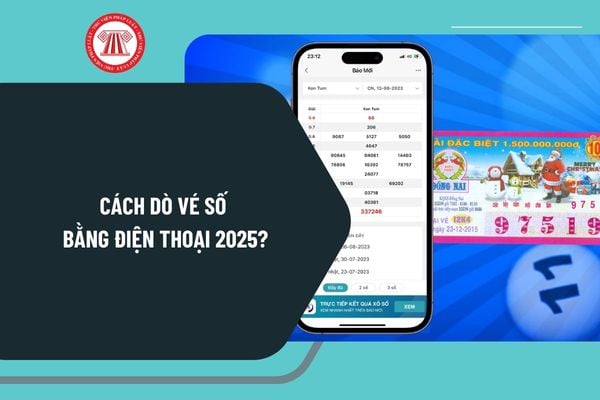 Dò vé số online