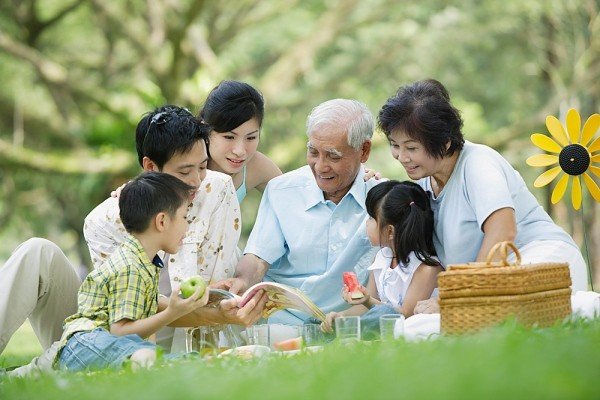 Gia đình Việt Nam hạnh phúc