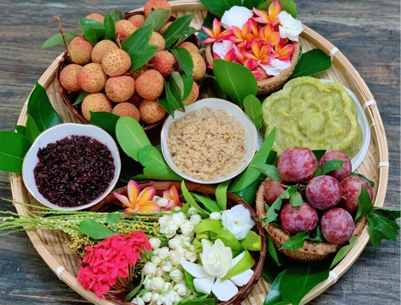 Mâm cỗ Đoan Ngọ ba miền
