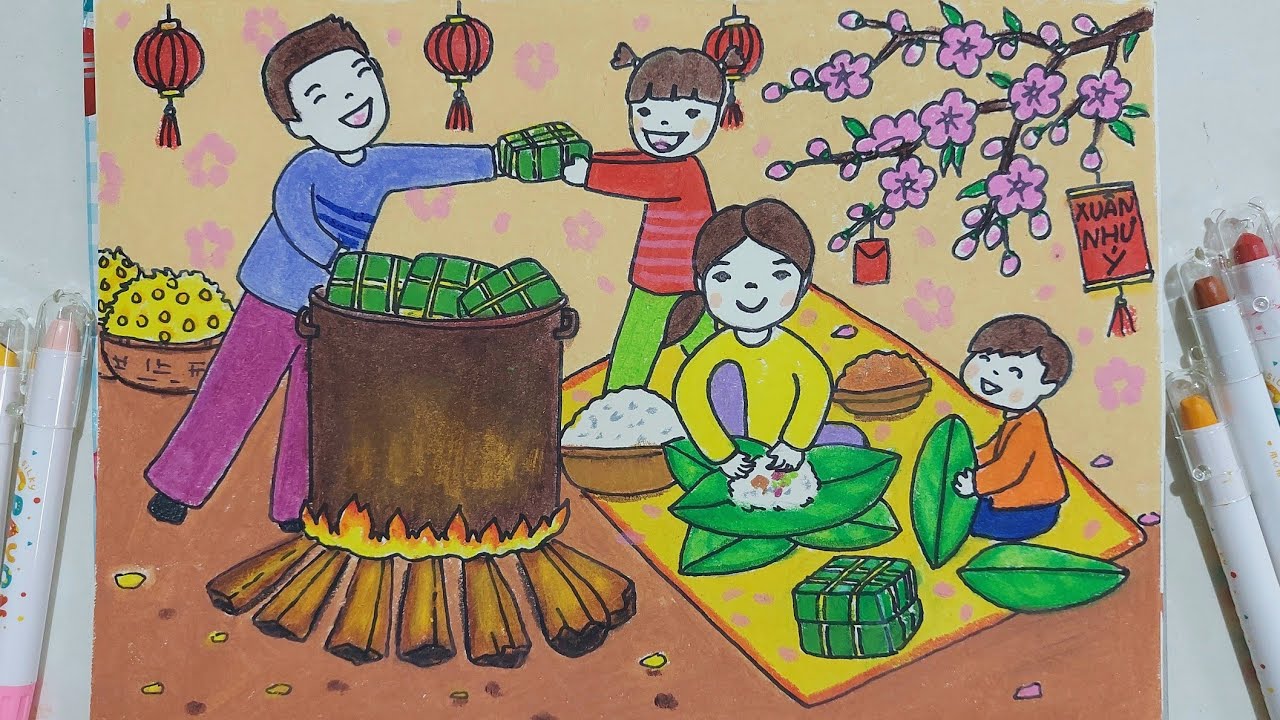 Người vẽ tranh ngày Tết