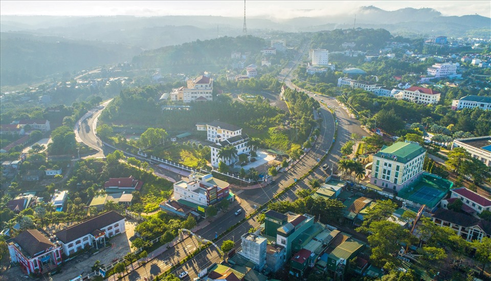 Toàn cảnh thành phố Gia Nghĩa