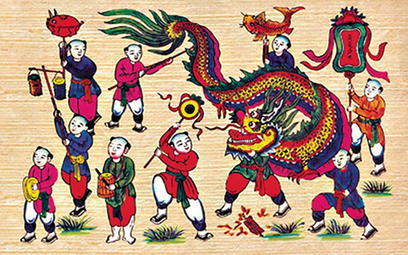 Tranh dân gian ngày Tết