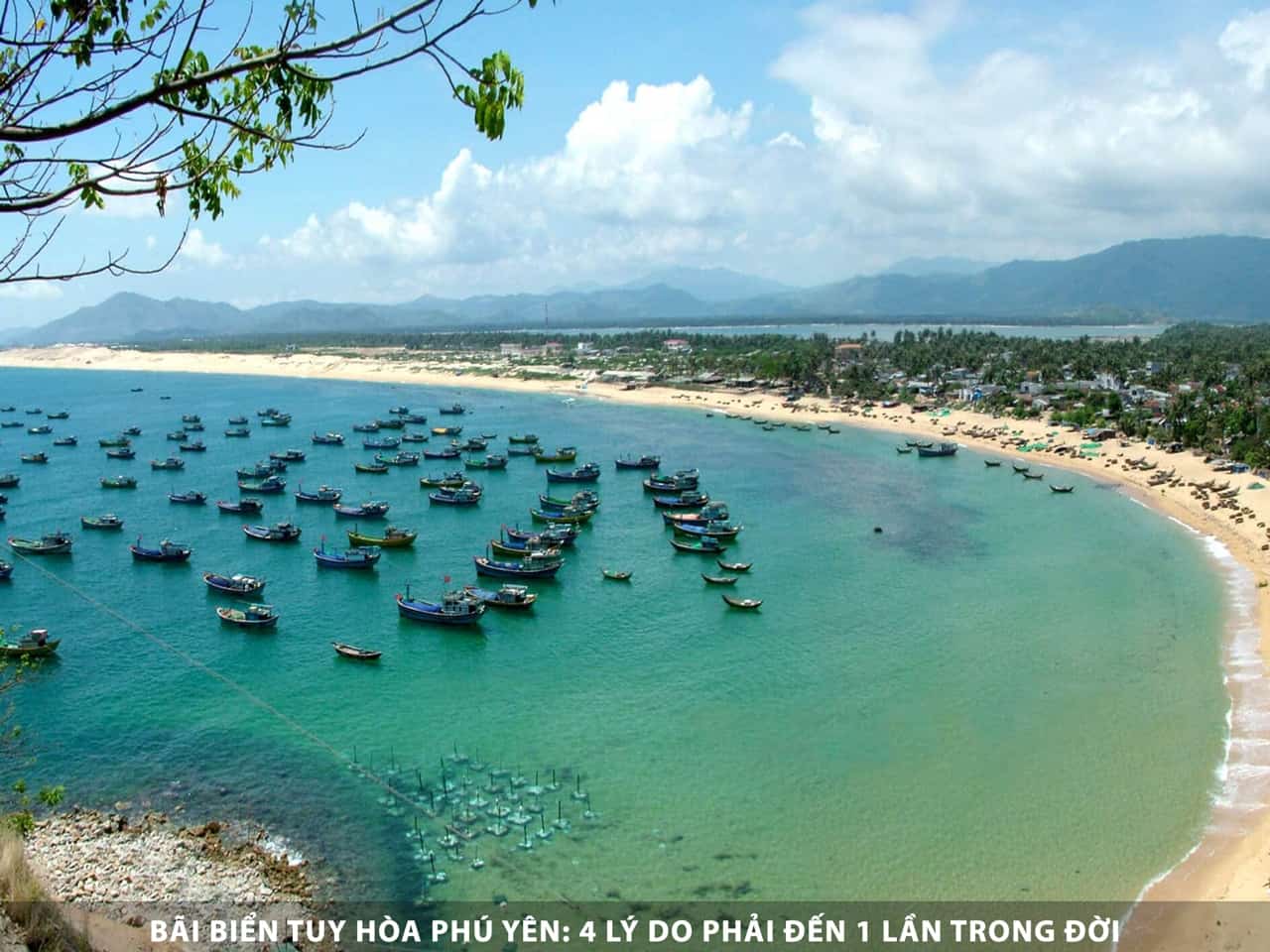Bãi biển Tuy Hòa mùa khô