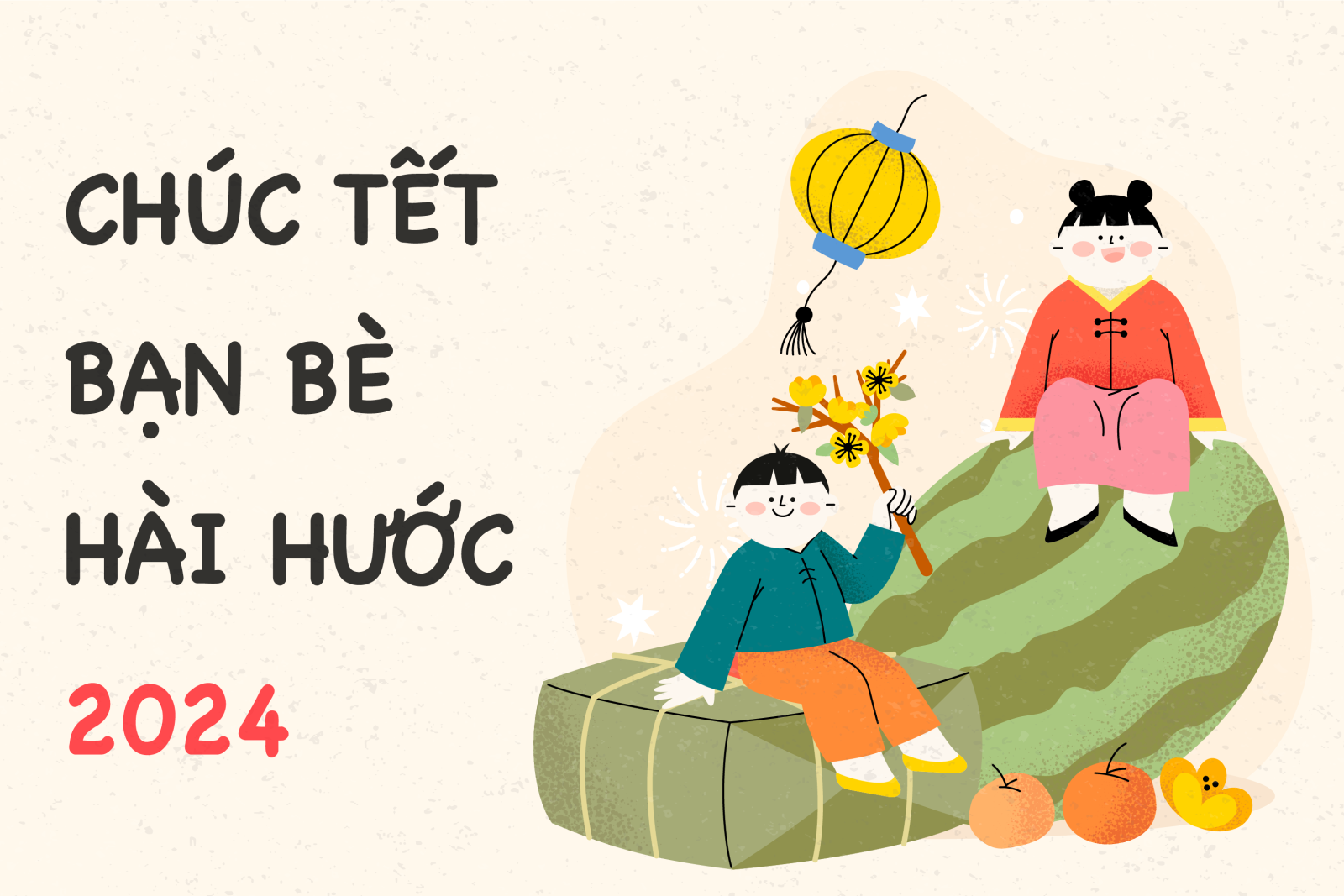 Bạn bè chúc Tết