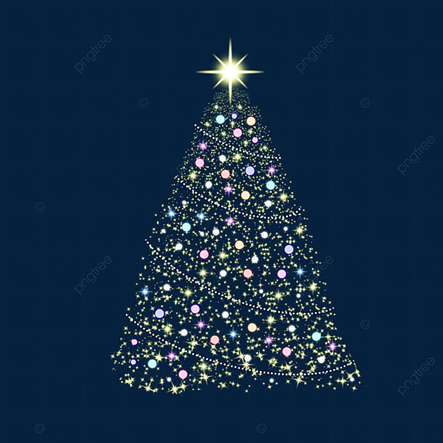 Cây thông Noel lấp lánh