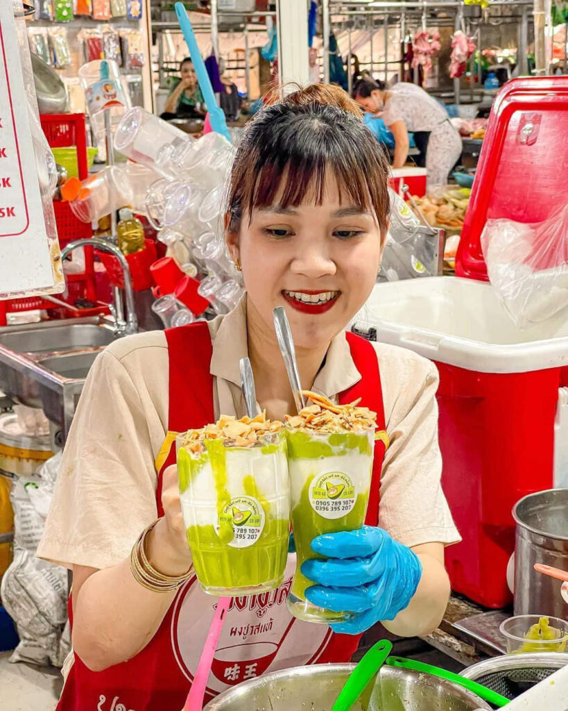 Đồ uống tráng miệng chợ đêm