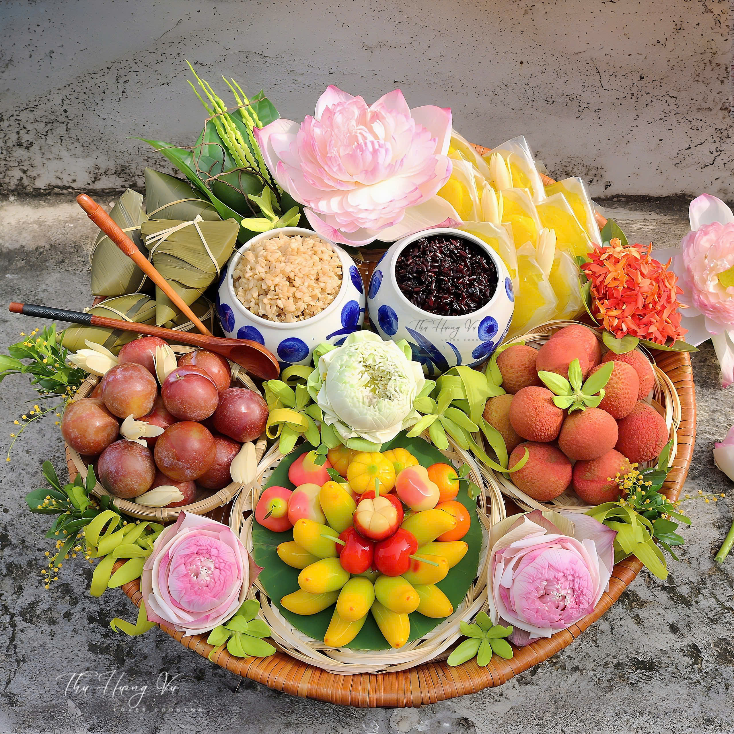 Mâm cúng Tết Đoan Ngọ