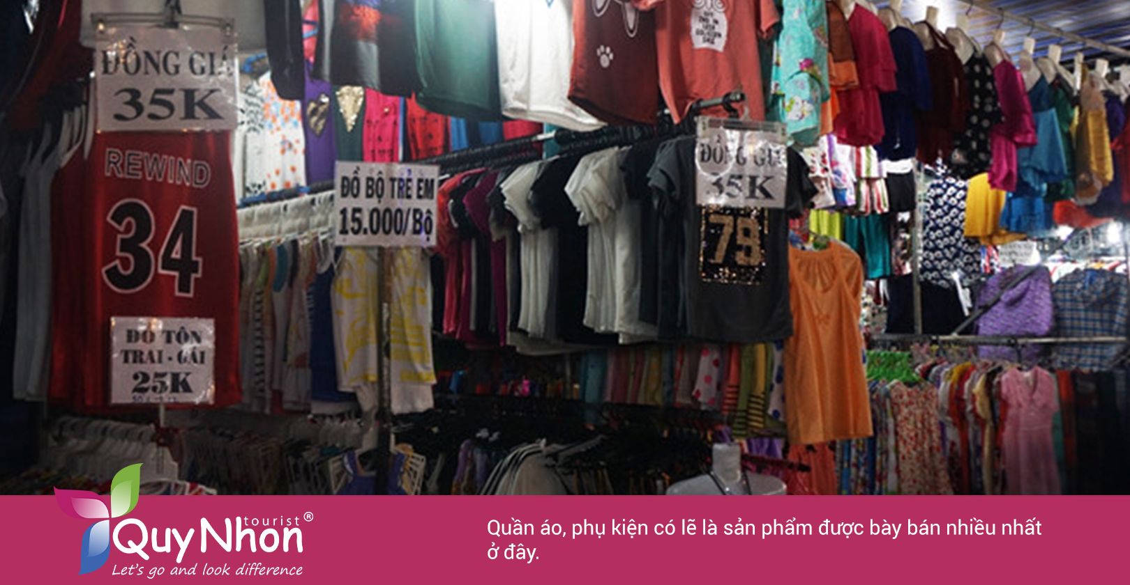 Thời trang chợ đêm Quy Nhơn