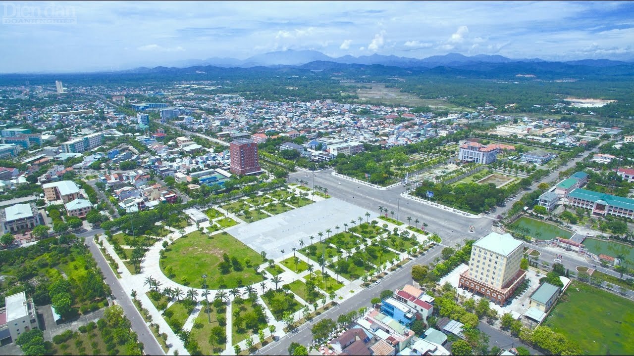 Toàn cảnh thành phố Tam Kỳ