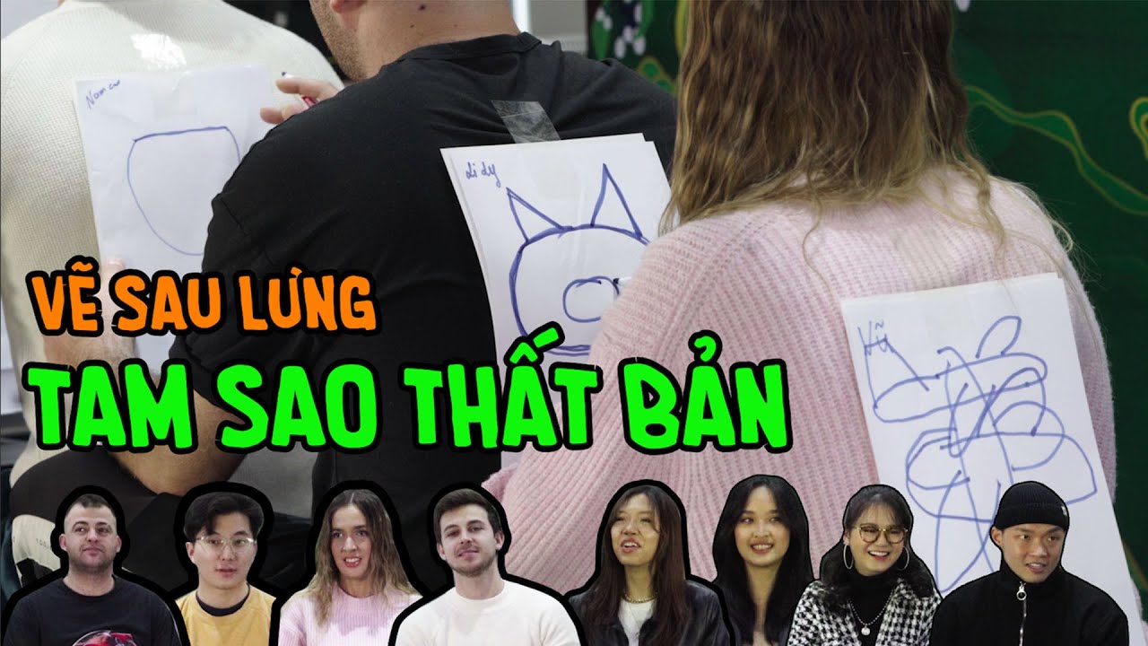 Trò đùa dán giấy sau lưng