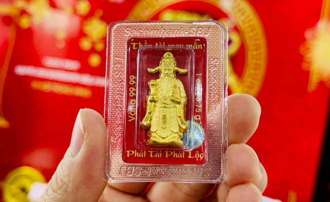 Vàng miếng ngày Thần Tài