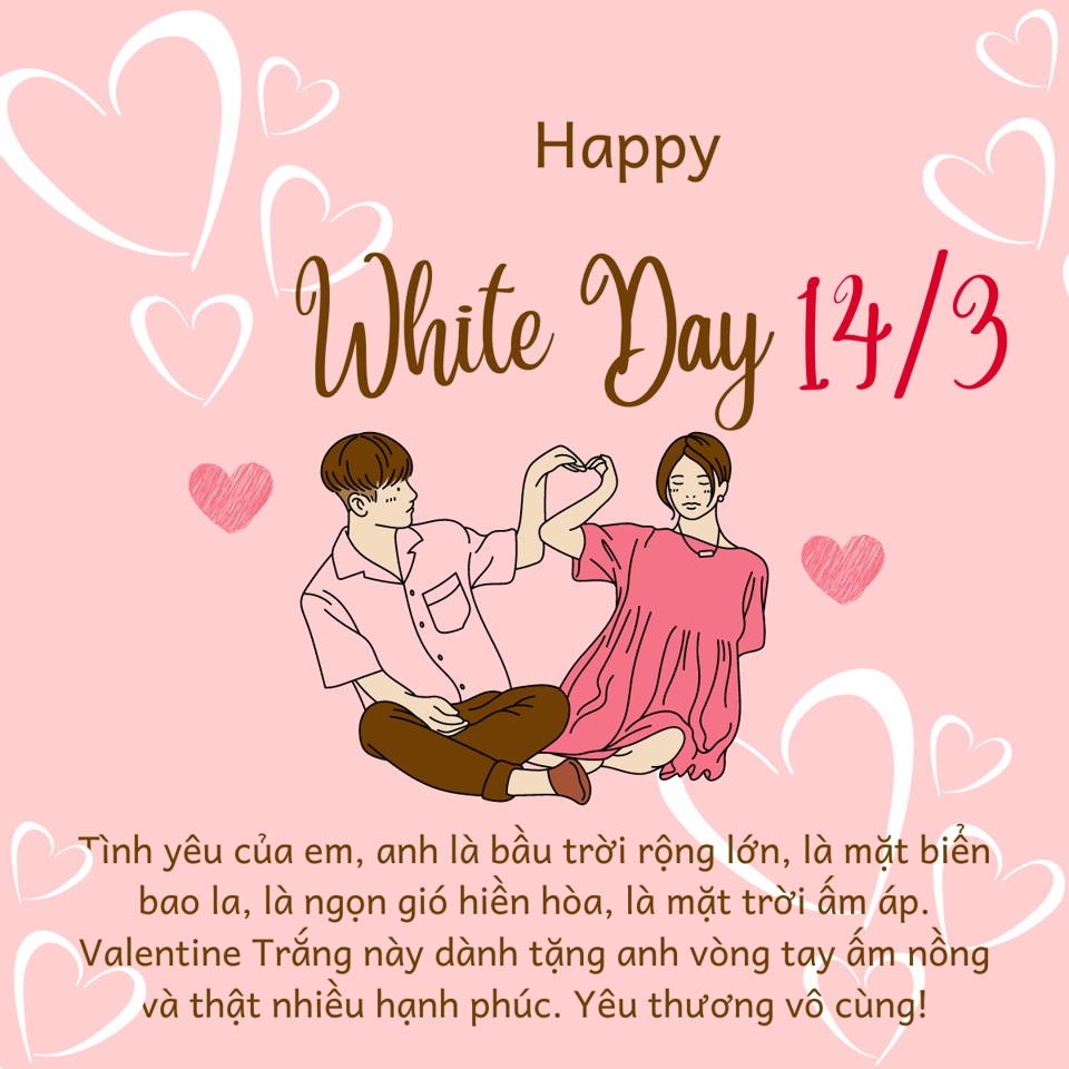 Yêu thương ngày Valentine Trắng