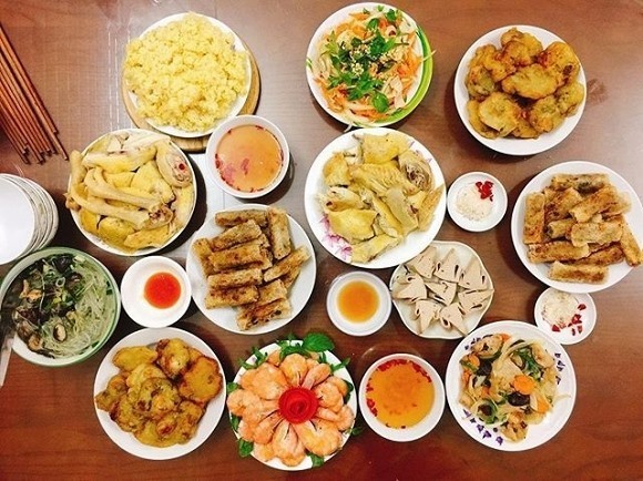Các mâm cúng Rằm tháng 7