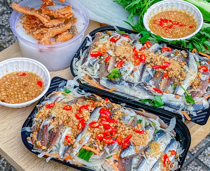 Gỏi cá trích Phú Quốc đặc sản