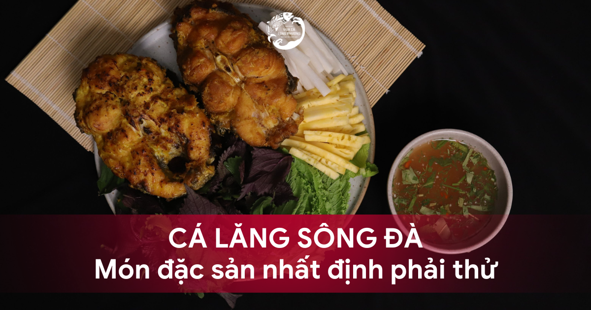 Đặc sản cá lăng sông Đà